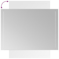 Produktbild för Badrumsspegel LED 50x70 cm
