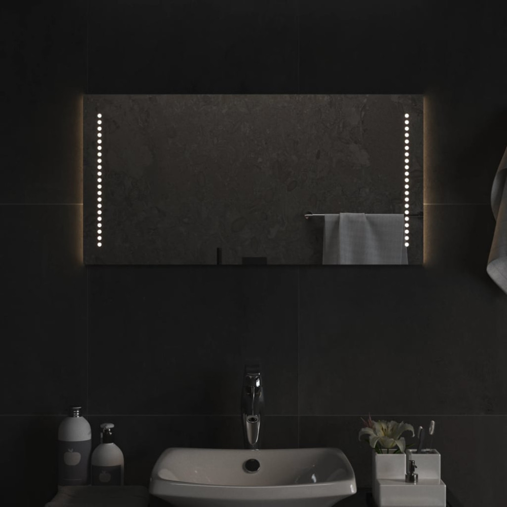 Produktbild för Badrumsspegel LED 40x80 cm