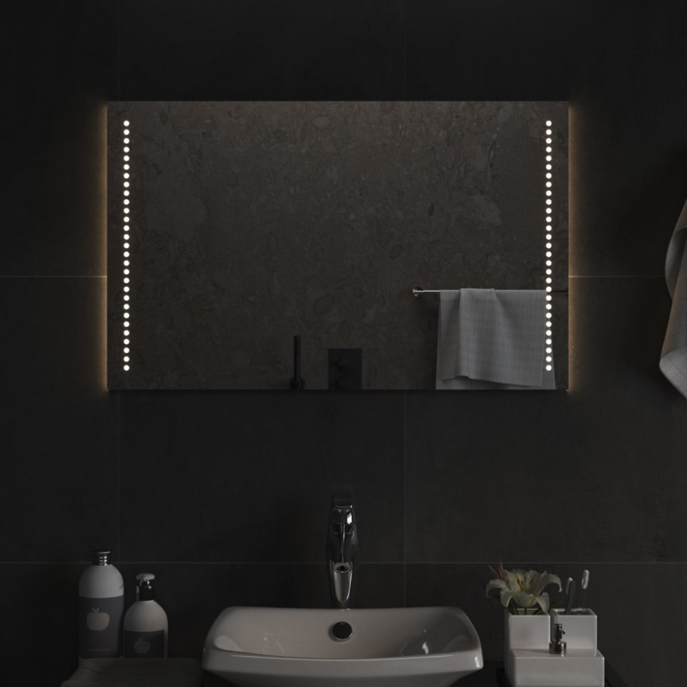 Produktbild för Badrumsspegel LED 50x80 cm