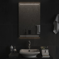 Produktbild för Badrumsspegel LED 50x80 cm