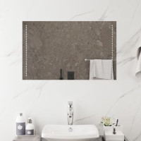 Produktbild för Badrumsspegel LED 50x80 cm