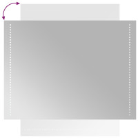 Produktbild för Badrumsspegel LED 60x80 cm