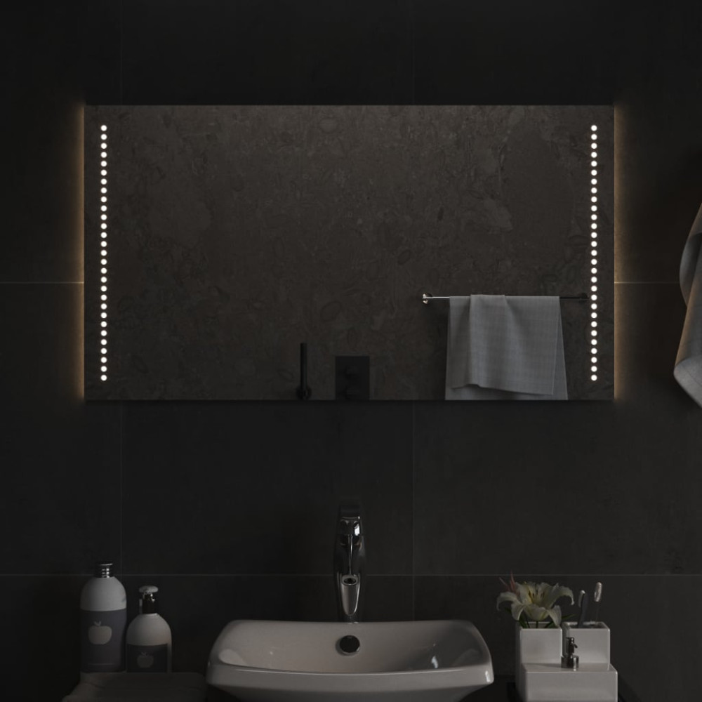 Produktbild för Badrumsspegel LED 50x90 cm