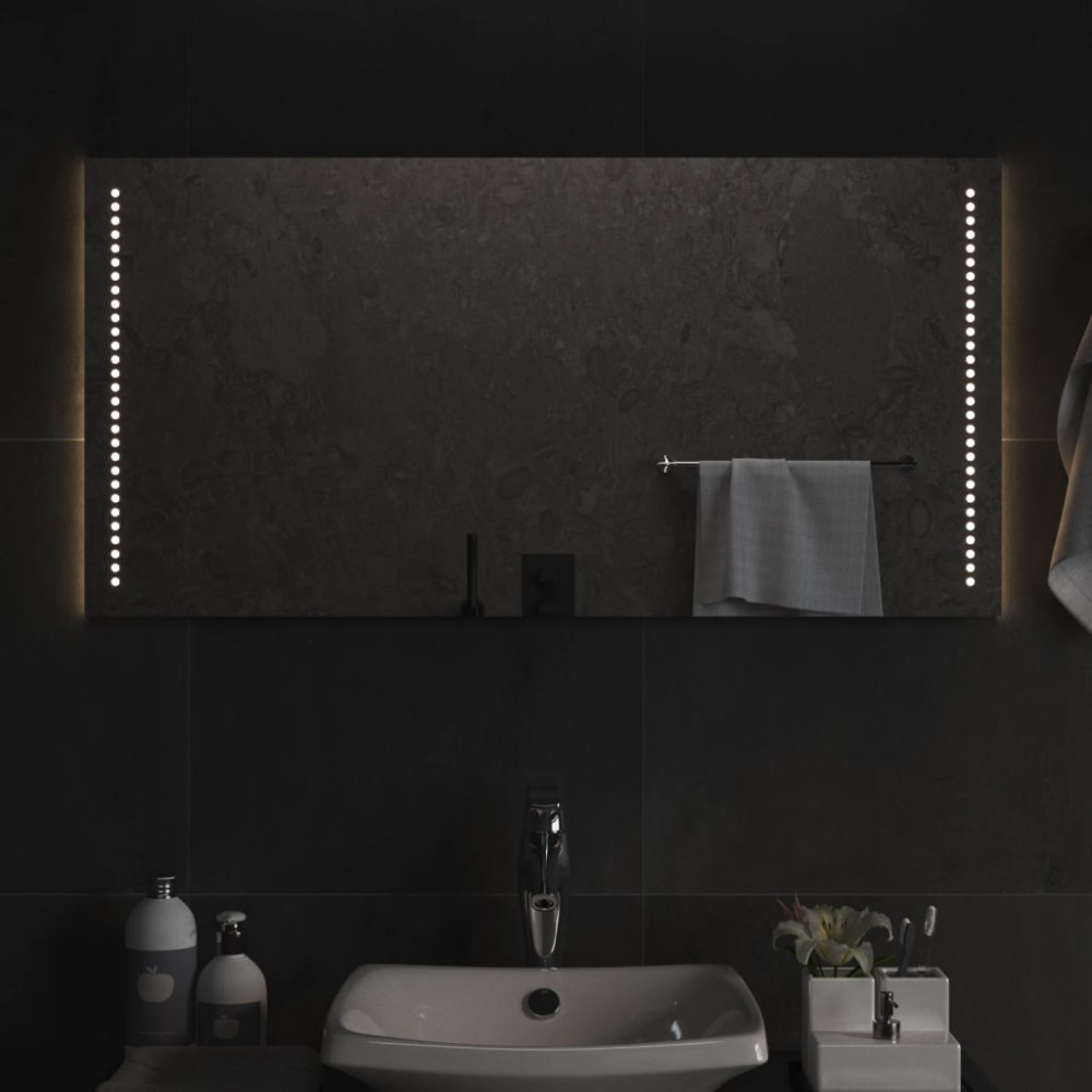 Produktbild för Badrumsspegel LED 50x100 cm