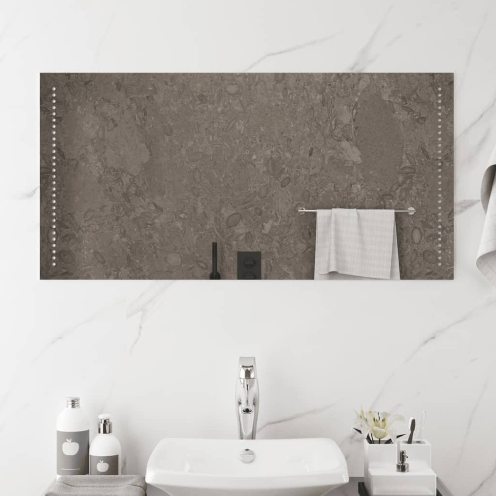 Produktbild för Badrumsspegel LED 50x100 cm