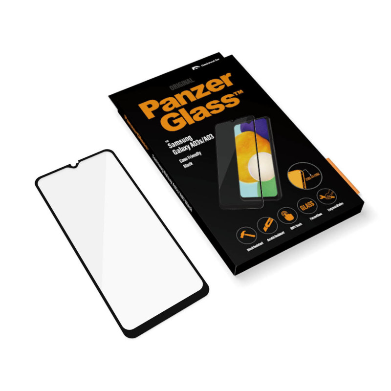Produktbild för PanzerGlass 7280 skärm- och baksidesskydd till mobiltelefon Genomskinligt skärmskydd Samsung 1 styck