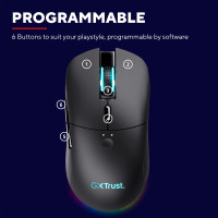 Produktbild för GXT 980 Redex Wireless Gaming Mouse RGB