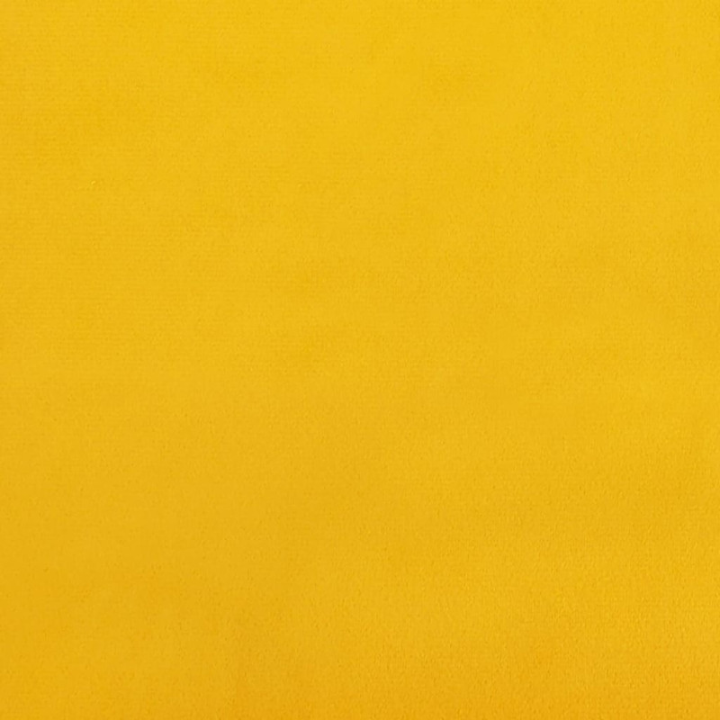 Produktbild för Snurrbara matstolar 2 st gul sammet