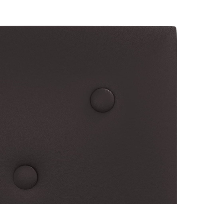 Produktbild för Väggpaneler 12 st svart 30x30 cm konstläder 1,08 m²