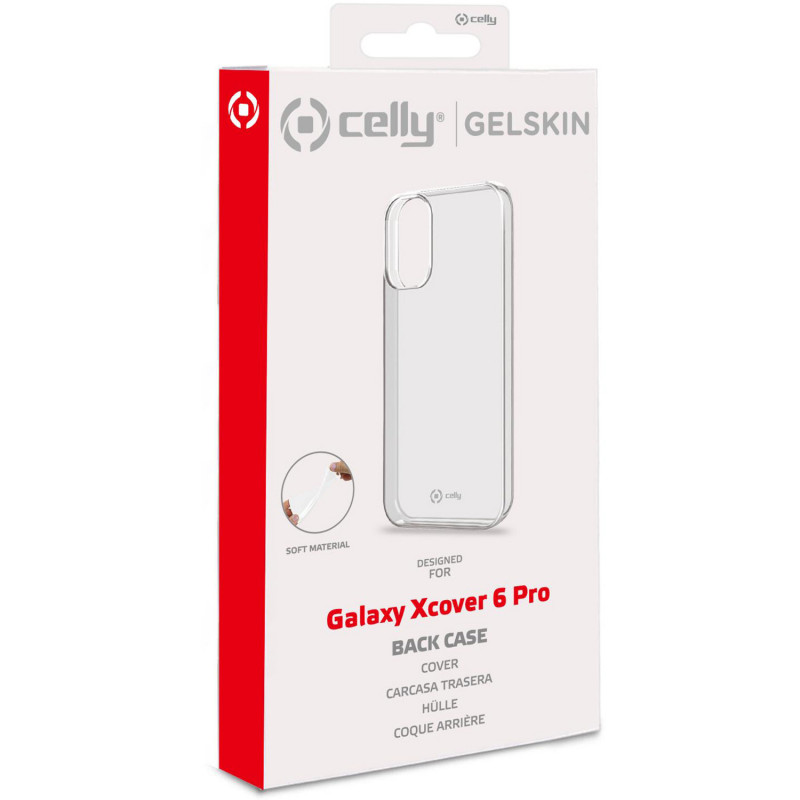 Produktbild för Gelskin TPU Cover Galaxy Xcover6 Pro Transp