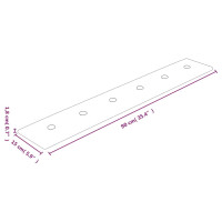 Produktbild för Väggpaneler 12 st svart 90x15 cm konstläder 1,62 m²