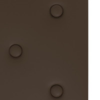 Miniatyr av produktbild för Väggpaneler 12 st brun 90x30 cm konstläder 3,24 m²