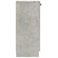 Produktbild för Skänk 2 st betonggrå 60x30x70 cm konstruerat trä