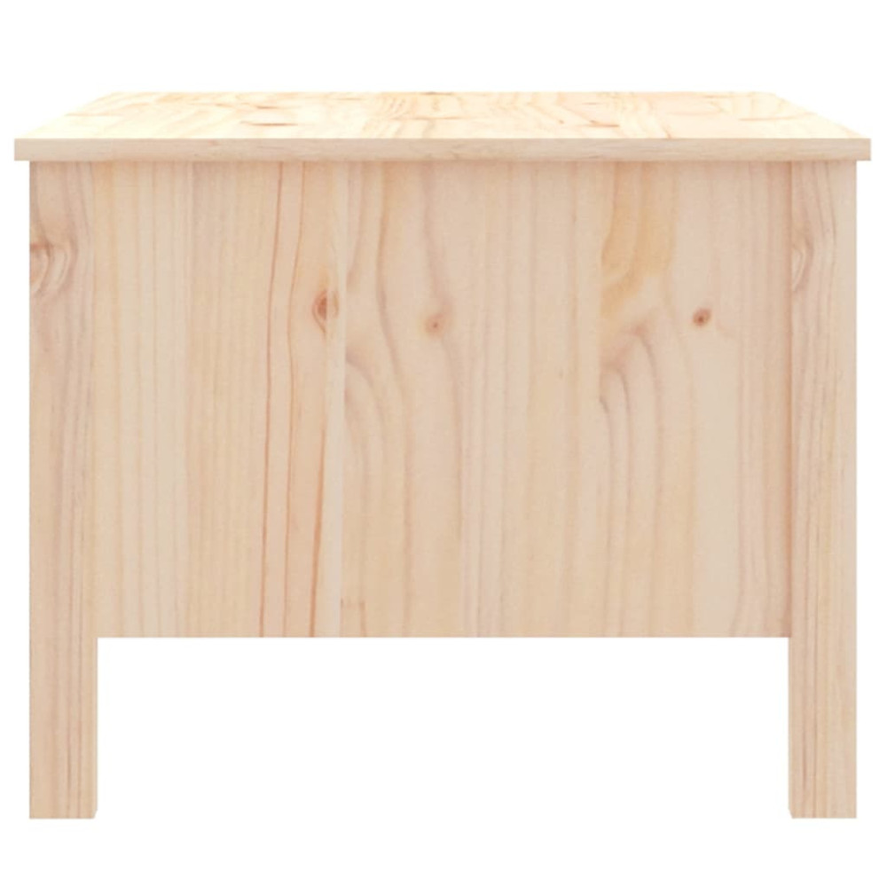 Produktbild för Soffbord 100x50x40 cm massiv furu