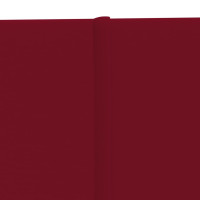 Produktbild för Väggpaneler 12 st vinröd 60x30 cm sammet 2,16 m²