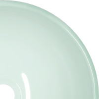 Produktbild för Handfat härdat glas 35x12 cm vit