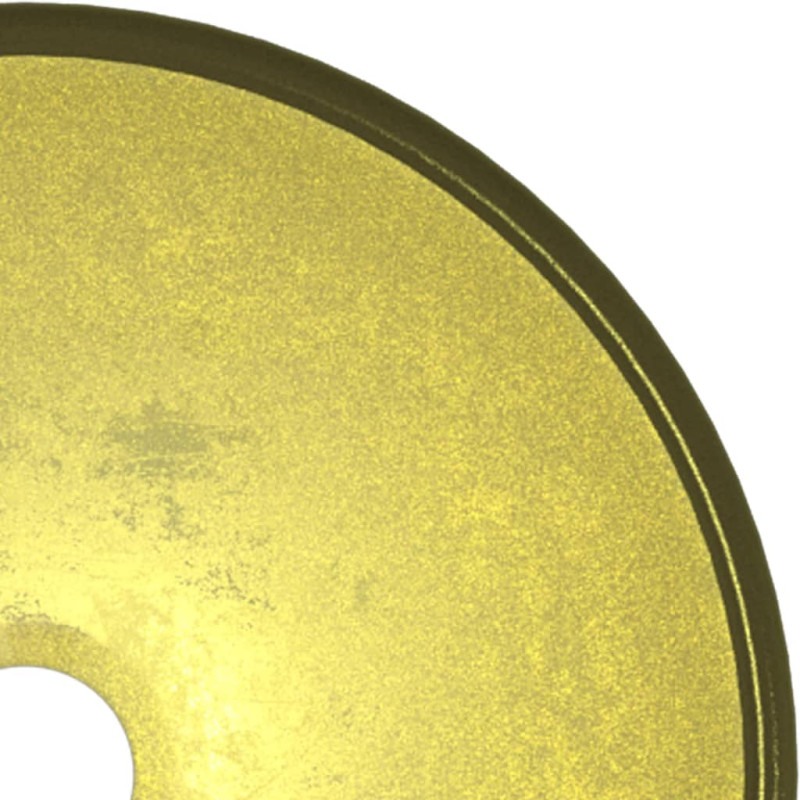 Produktbild för Handfat härdat glas 30x12 cm guld