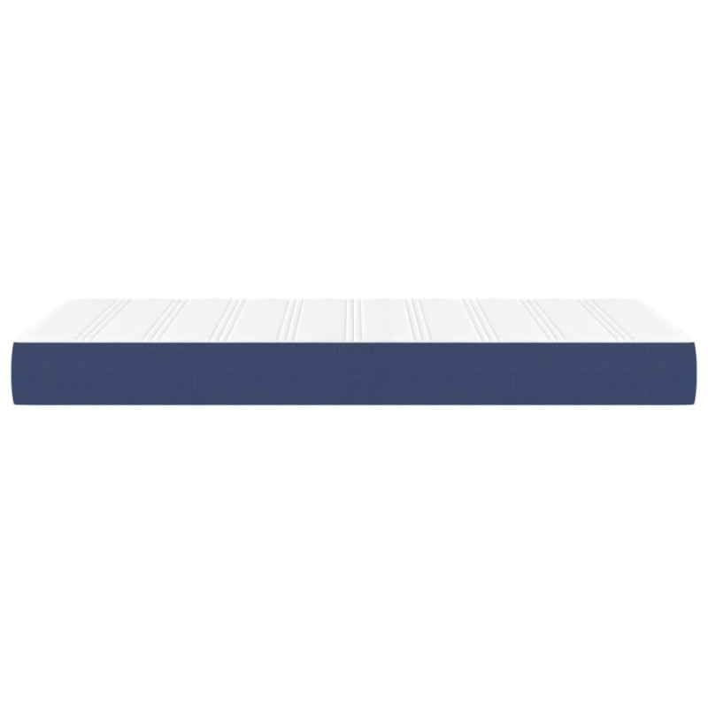 Produktbild för Pocketresårmadrass blå 90x200x20 cm tyg