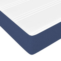 Produktbild för Pocketresårmadrass blå 100x200x20 cm tyg
