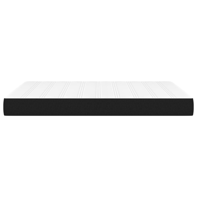 Produktbild för Pocketresårmadrass svart 140x200x20 cm tyg