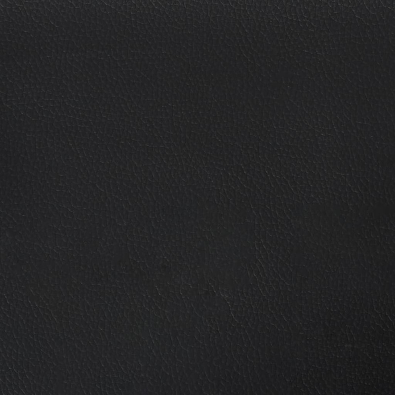 Produktbild för Pocketresårmadrass svart 140x200x20 cm konstläder
