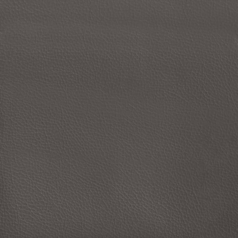 Produktbild för Pocketresårmadrass grå 140x200x20 cm konstläder