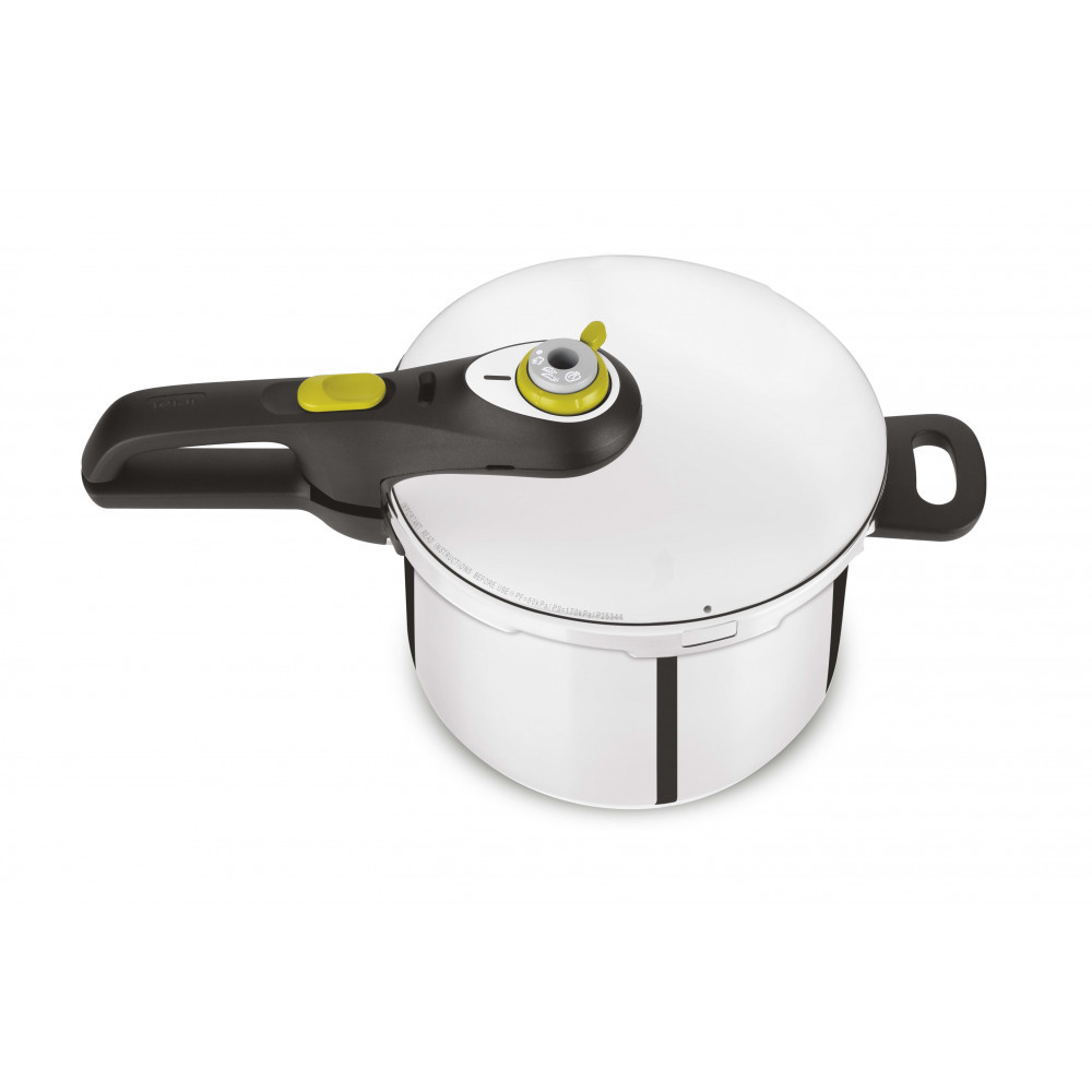 Produktbild för Tefal P2530738 tryckkokare för spisbruk 6 l Svart, Rostfritt stål