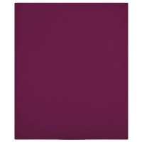 Produktbild för Dra-på-lakan jersey vinröd 100x200 cm bomull