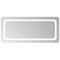 Produktbild för Badrumsspegel LED 90x40 cm