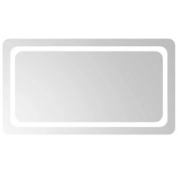 Produktbild för Badrumsspegel LED 90x50 cm