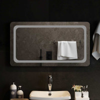 Produktbild för Badrumsspegel LED 90x50 cm