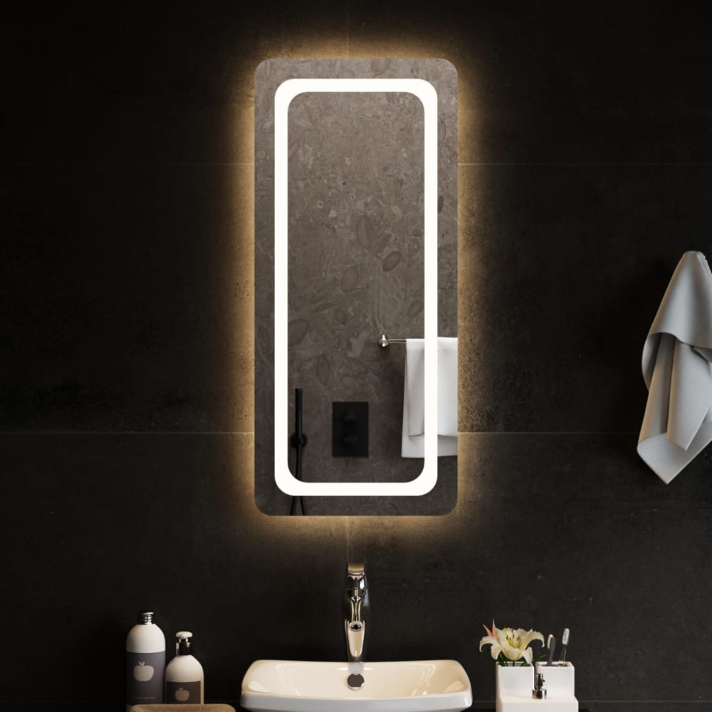 Produktbild för Badrumsspegel LED 40x90 cm