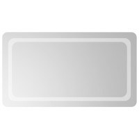 Produktbild för Badrumsspegel LED 50x90 cm