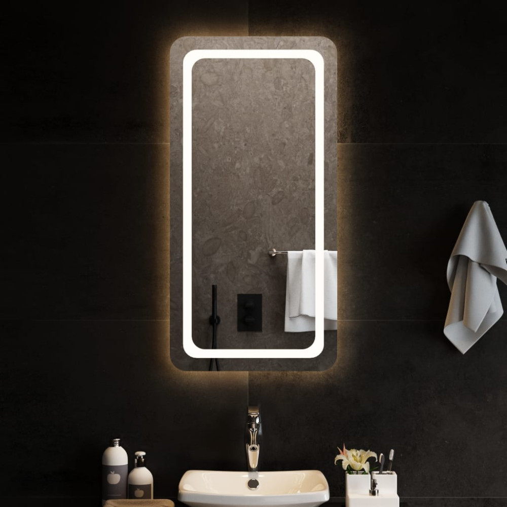 Produktbild för Badrumsspegel LED 50x100 cm