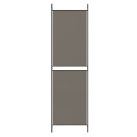 Miniatyr av produktbild för Rumsavdelare 4 paneler antracit 200x180 cm tyg