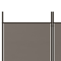 Miniatyr av produktbild för Rumsavdelare 3 paneler antracit 150 x 200 cm tyg