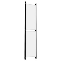 Produktbild för Rumsavdelare 6 paneler vit 300x220 cm tyg