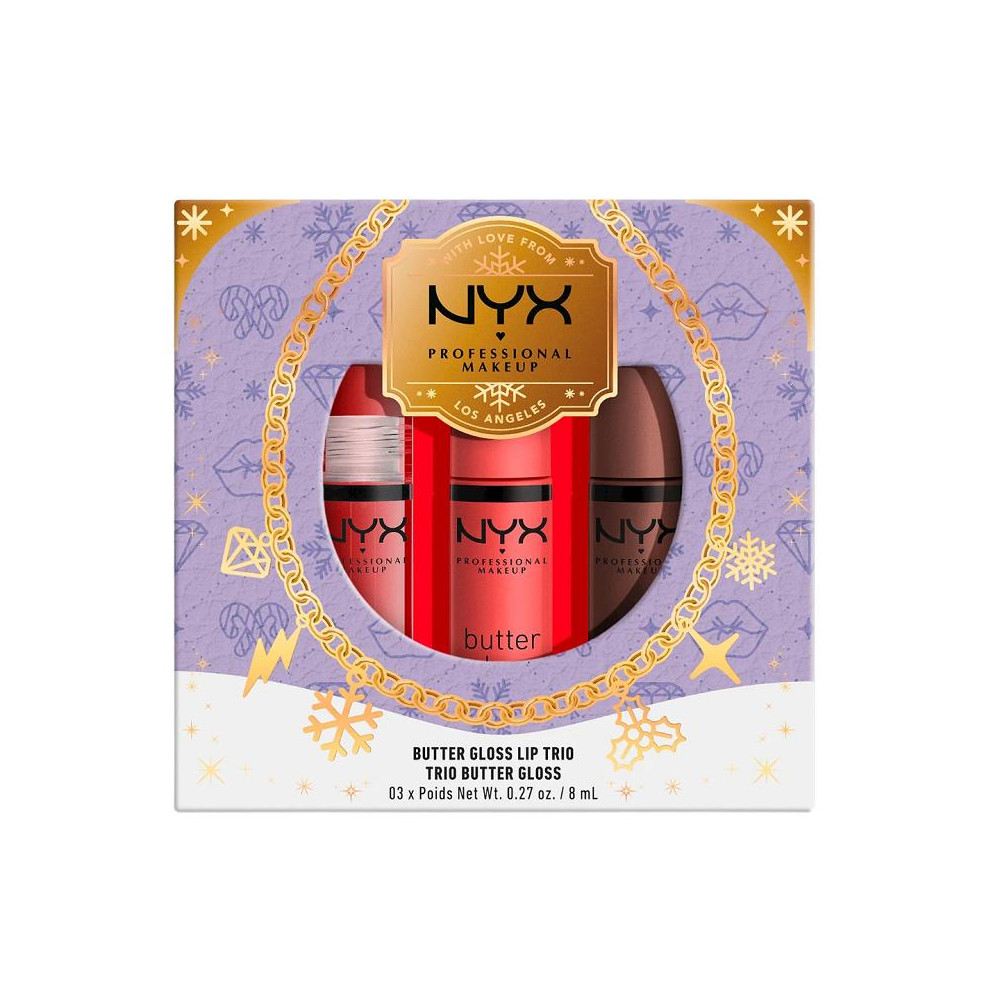 Produktbild för PROF. MAKEUP Butter Gloss Trio