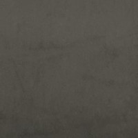 Produktbild för Vilstol med fotpall mörkgrå sammet