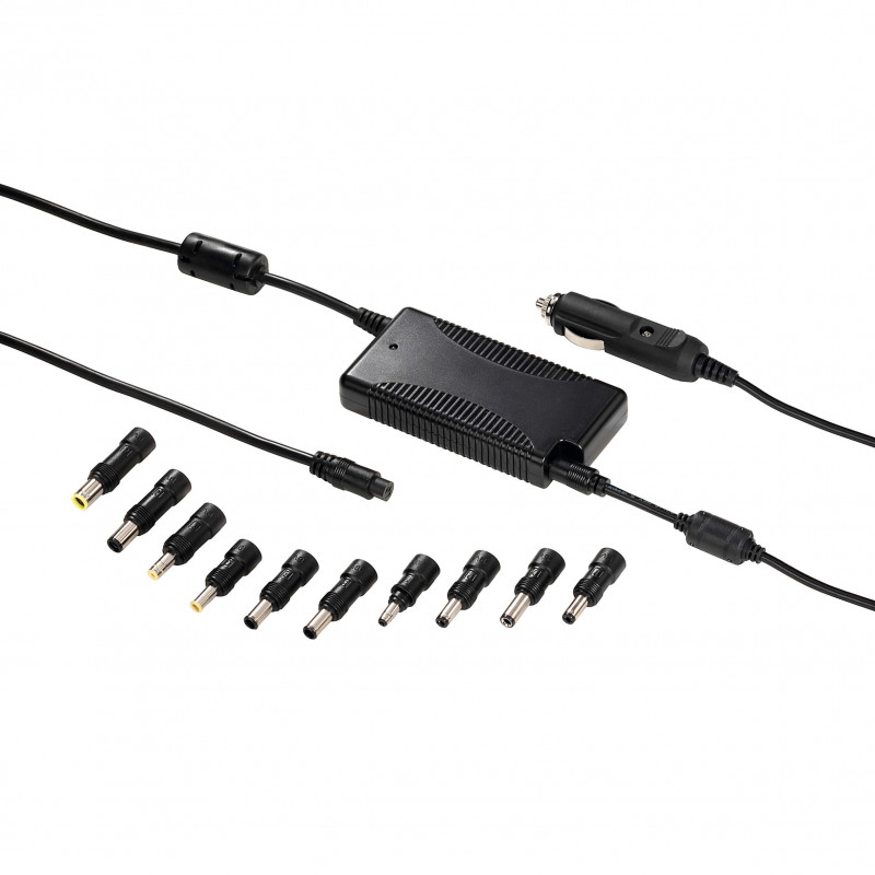 Produktbild för Nätdel Notebook Universal 12-30V 15-19V/90W 10x Adapter