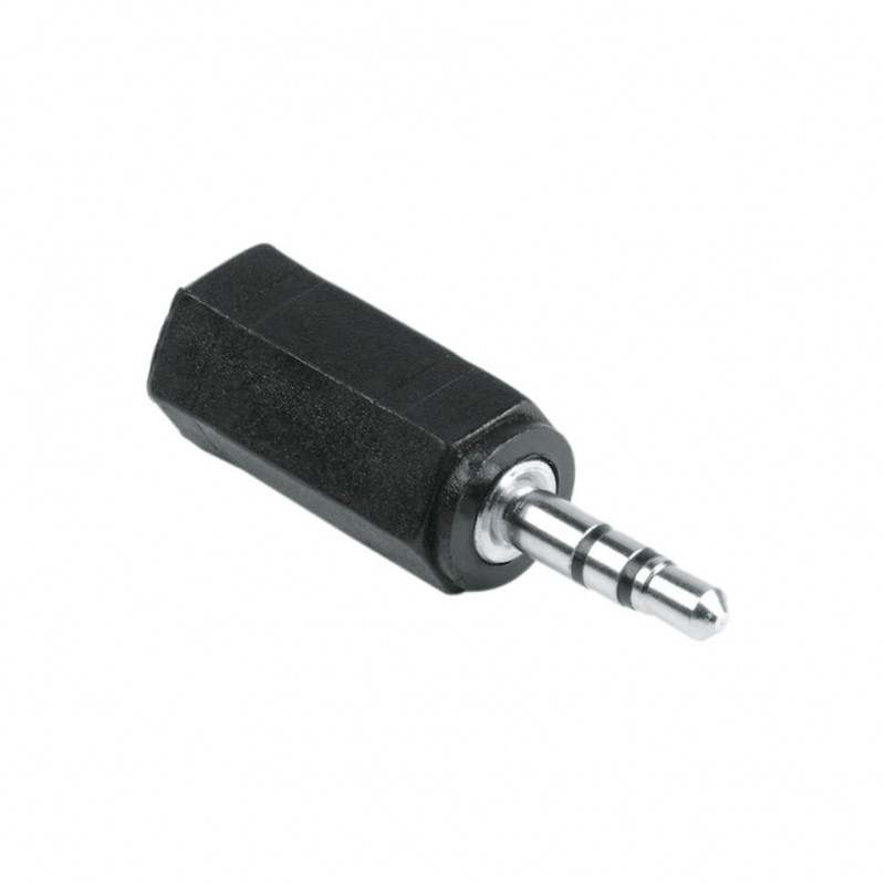 Produktbild för Adapter Audio 3.5mm-2.5mm Hane-Hona Stereo Svart