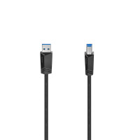 Hama Kabel USB 3.0 5 Gbit/s 1.5m Svart