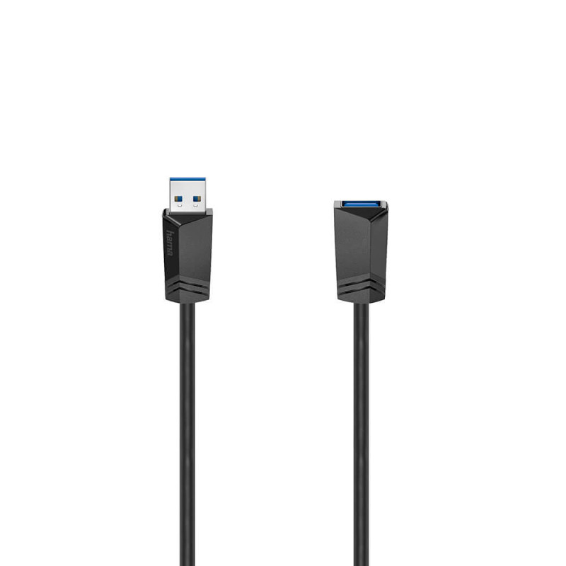 Produktbild för Cable USB Extension 3.0 5 Gbit/s 1.5m Black