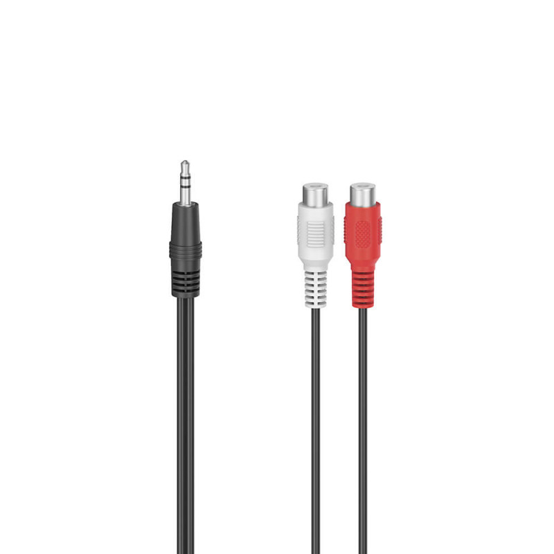 Produktbild för Adapter Audio 2x RCA Sockets to 3.5 Jack Plug