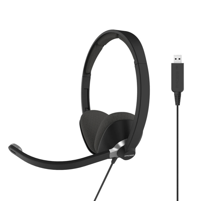 Produktbild för Headset CS300 On-Ear USB Svart