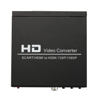 NORTH SCART+HDMI till HDMI HD Converter och Switch Svart