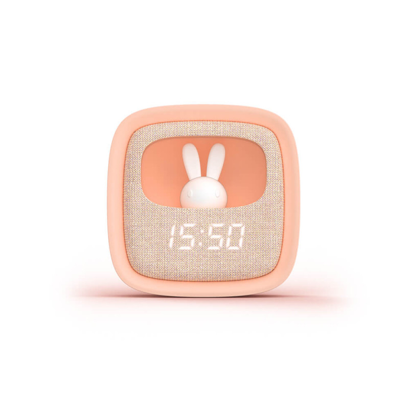 Produktbild för MOB Alarm Clock with Light Billy Clock Pink