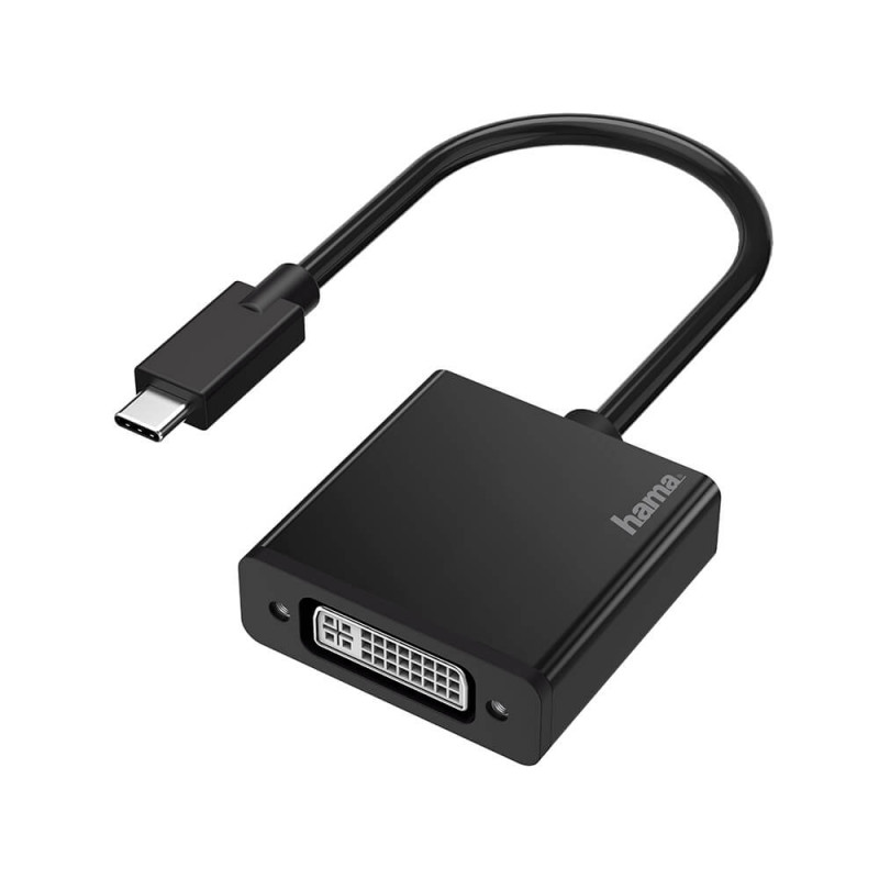 Produktbild för Adapter Video USB-C to DVI Ultra-HD 4K
