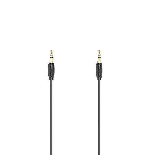 Hama Cable Audio 3.5mm-3.5mm Gold Plated Ultra Thin 0.5m