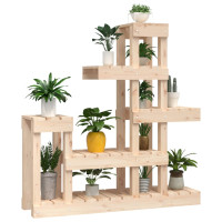 Produktbild för Växtställ 92x25x97 cm massiv furu